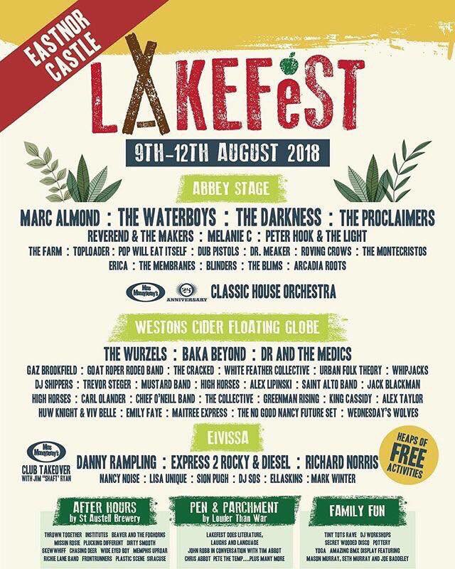 thedarkness's tweet photo. Win two weekend passes to @Lakefestuk! Simply retweet and comment with the song you most wish to hear LIVE! Winners will be chosen July 15! #thedarkness #lakefest2018 https://t.co/M6tJGaNTlM
