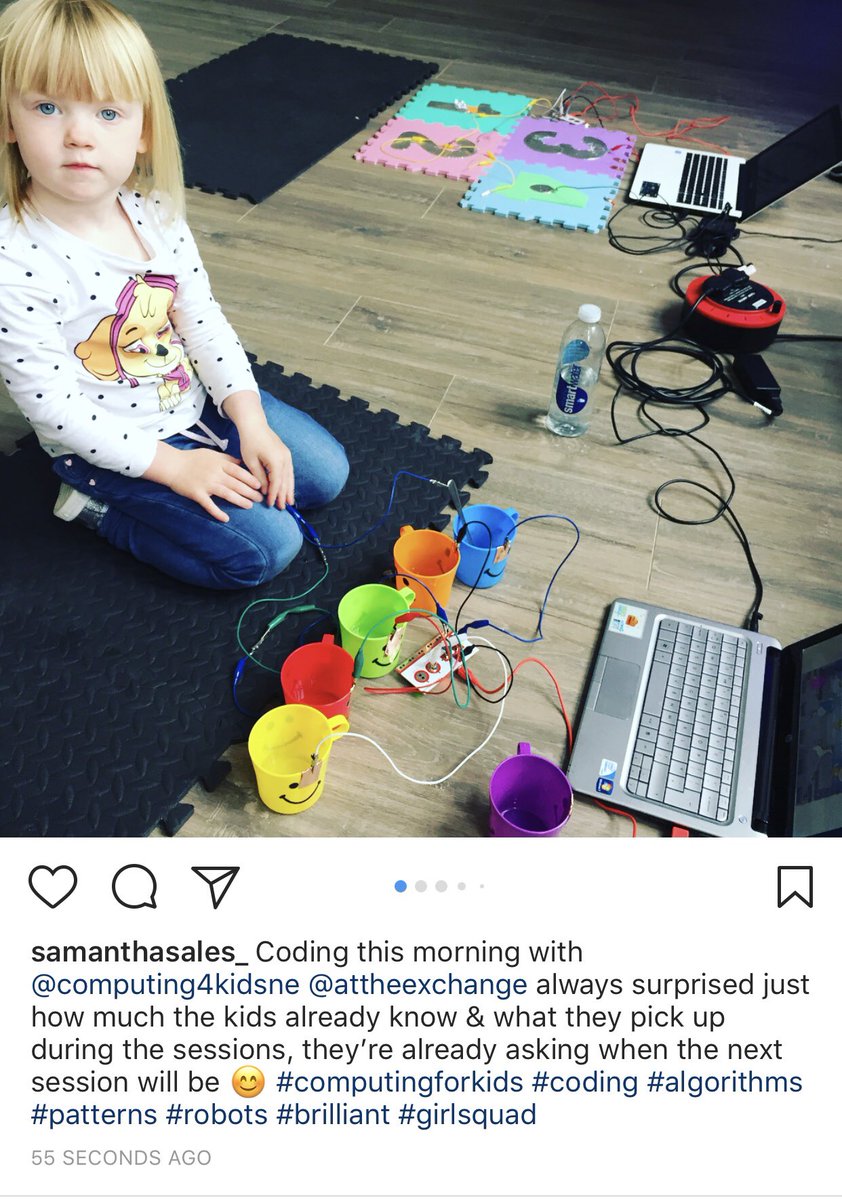 Computing_4Kids's tweet image. Lovely reviews from customers who have attended another session. Within two workshops you can see confidence growing and an eagerness to have a go 👍 #computerscience #coding #codingfamily #earlyyears #northtyneside #primary 
@Central_Exc