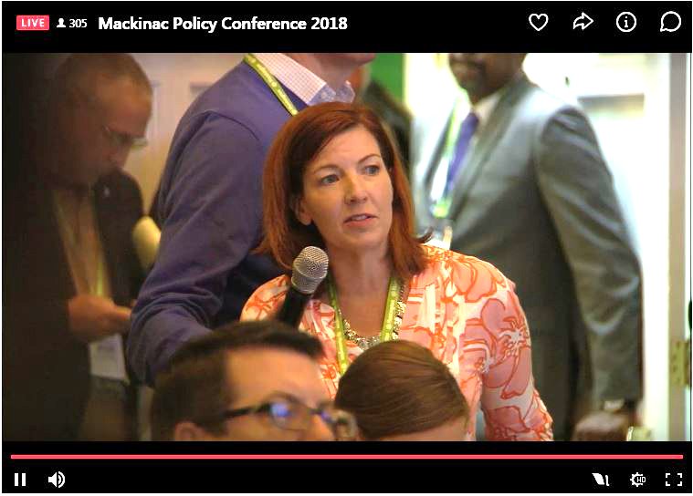 mattbach's tweet image. @MMLeague Vice President @melpiana talks about the importance of training our young people, special needs people during a #MPC2018 session this morning. Go Melanie!! @FerndaleMich @DPGilmartin @aminghine @SaveMICity panel session happening at 10:30 #savemicity @gisgie