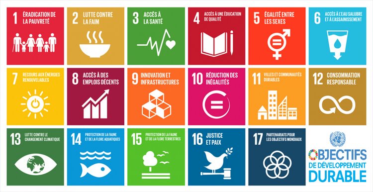 WeeJackpointcom's tweet photo. Aujourd'hui débute la semaine européenne du developemment durable ! #SEDD2018 🌍🌳
Wee-Jack se met aux couleurs des 17 objectifs du développement durable #ODD. https://t.co/k50fwnFeOM