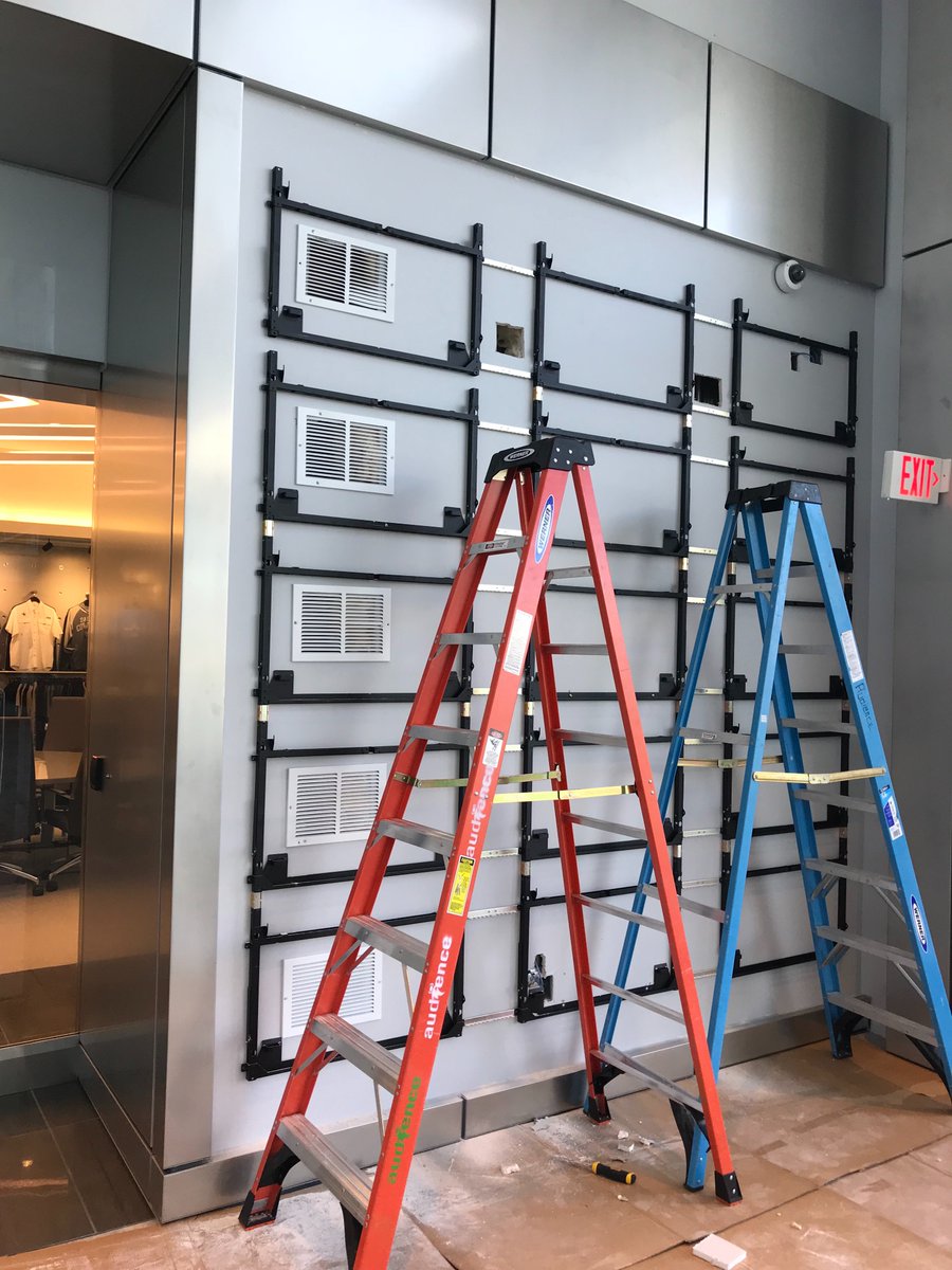 Audiencetech's tweet photo. New Planar video wall install inside The Star in Frisco. https://t.co/5UINnVkct9