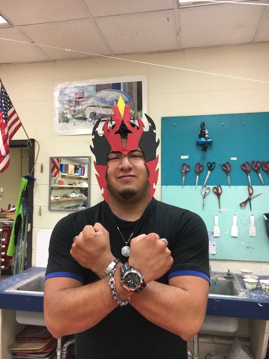 Lcb3Ddesign's tweet photo. End of the year “mini project” series has allowed students to show their personalities! @lcbirdprincipal https://t.co/mXnSr514MC