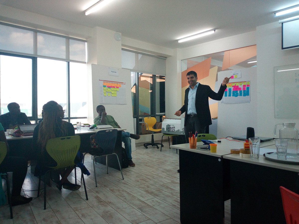 GrowthAfrica's tweet photo. With us today is Faraz Ramji - Managing director of Norda Industries Limited,  manufacturer of @urbanbites254 talking about value chain in our value generation workshop #WeAccelerateAfrica https://t.co/PveJuCWnhD