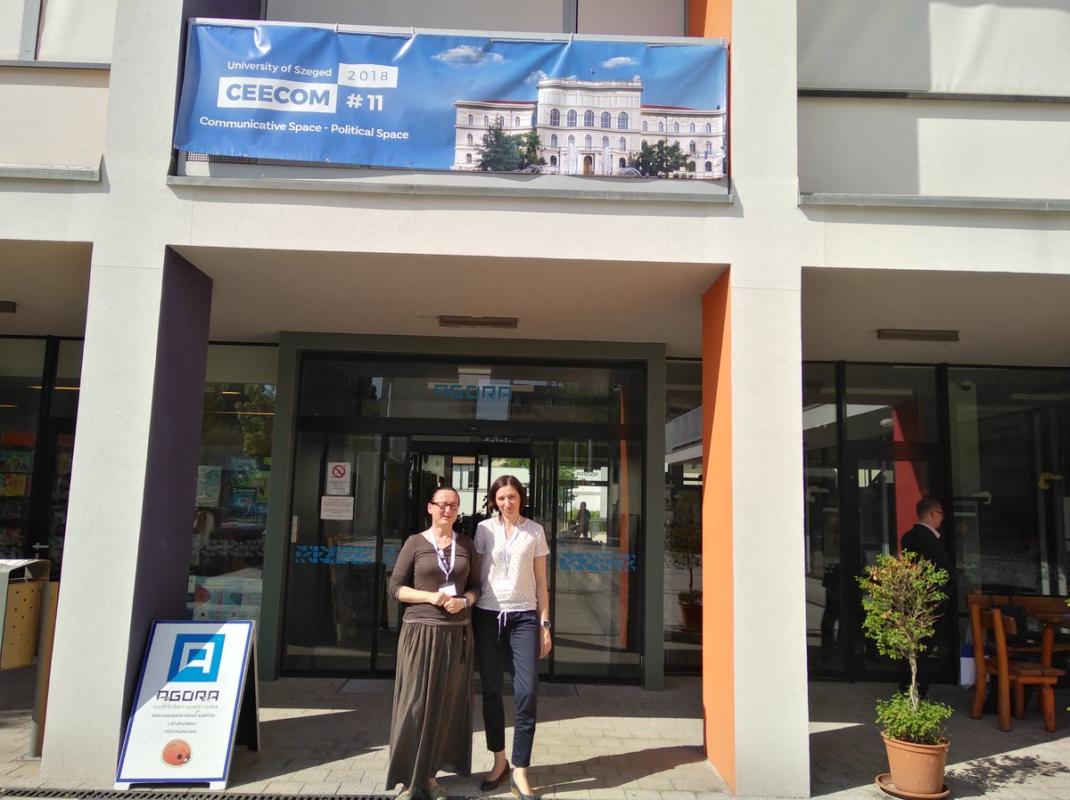 JustynaArendars's tweet photo. Lunch break during the 11th @CEECOM2018 in Szeged. Great conference! https://t.co/IwXe7miZ7w