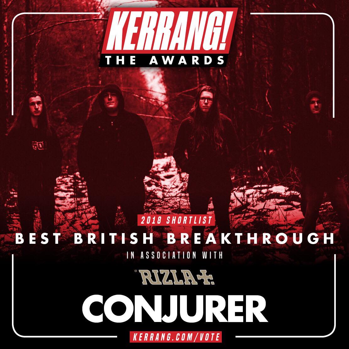 ToneArtists's tweet photo. Pleased to announce that @ConjurerUK, @employedtoserve &amp; @Venomprison are all nominated for a @KerrangMagazine award 2018.
https://t.co/Ta2cGBBCdS @ProstheticRcds @holyroarrecords @avocadobooking @unitedtalent @primary_talent @JacksonGuitars @evhgear @ernieball @CharvelGuitars https://t.co/qXuUjpg9iK