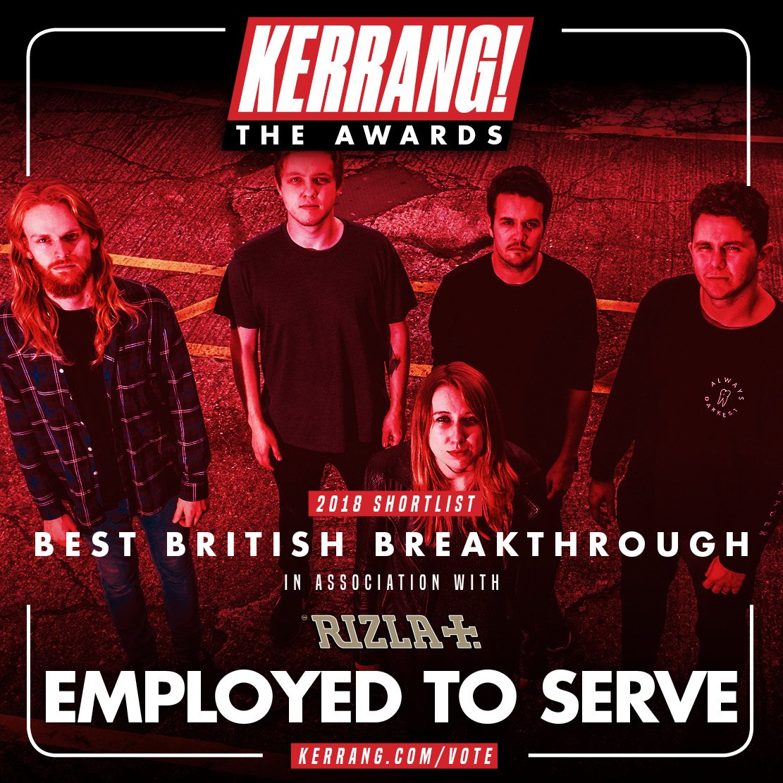 ToneArtists's tweet photo. Pleased to announce that @ConjurerUK, @employedtoserve &amp; @Venomprison are all nominated for a @KerrangMagazine award 2018.
https://t.co/Ta2cGBBCdS @ProstheticRcds @holyroarrecords @avocadobooking @unitedtalent @primary_talent @JacksonGuitars @evhgear @ernieball @CharvelGuitars https://t.co/qXuUjpg9iK