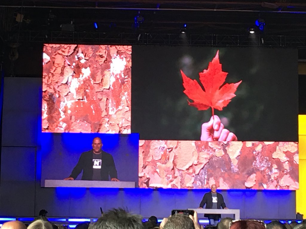 juliethompson14's tweet photo. “Be a builder not a spectator “ #truenorth18 #techforgood #ajustcommunity https://t.co/e9GpJzspgs