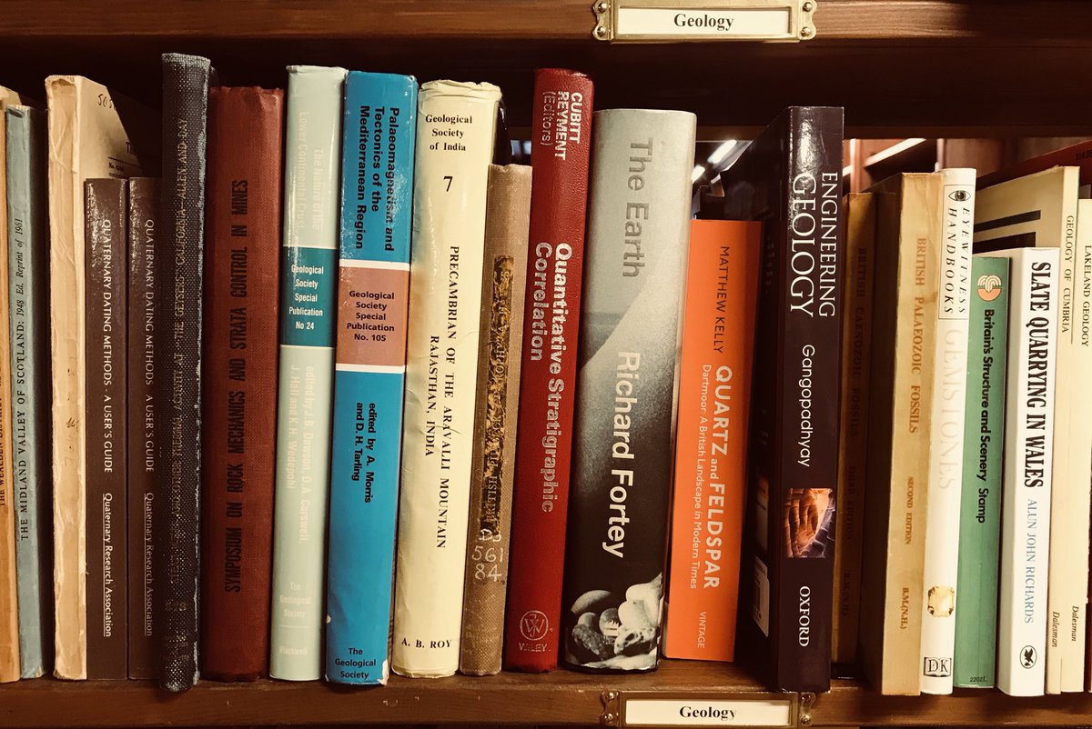 If you’re ever in Hay-on-Wye, visits to both <a href="/BoothsBookshop/">RichardBooth's Books</a> and <a href="/bartrums/">BARTRUMS</a> are highly recommended.

#Geology
#EngineeringGeology
#HayFestival2018