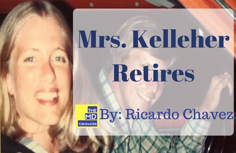 MDCHSNews's tweet photo. Since she attended Marian high school and later returned to teach there, Mrs.K has been a staple of @mdcrusaders. We bid her a fond farewell as she will be retiring after this this school year. https://t.co/XXDnzNpgSn https://t.co/agDVu45CZY