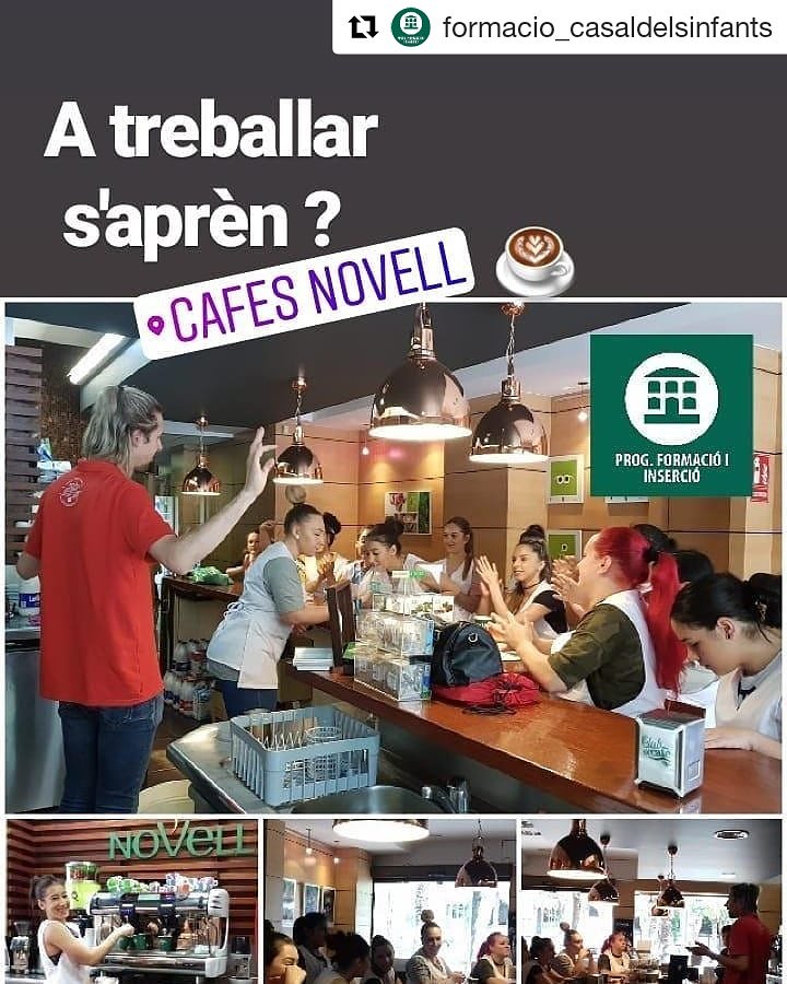 formaciocasal's tweet photo. A treballar s'aprèn treballant. #formaciodelabona
#formacioenempresa
@casalinfants @SalesiansSAB #dDones #lleva't https://t.co/CYx9eoq8Ue