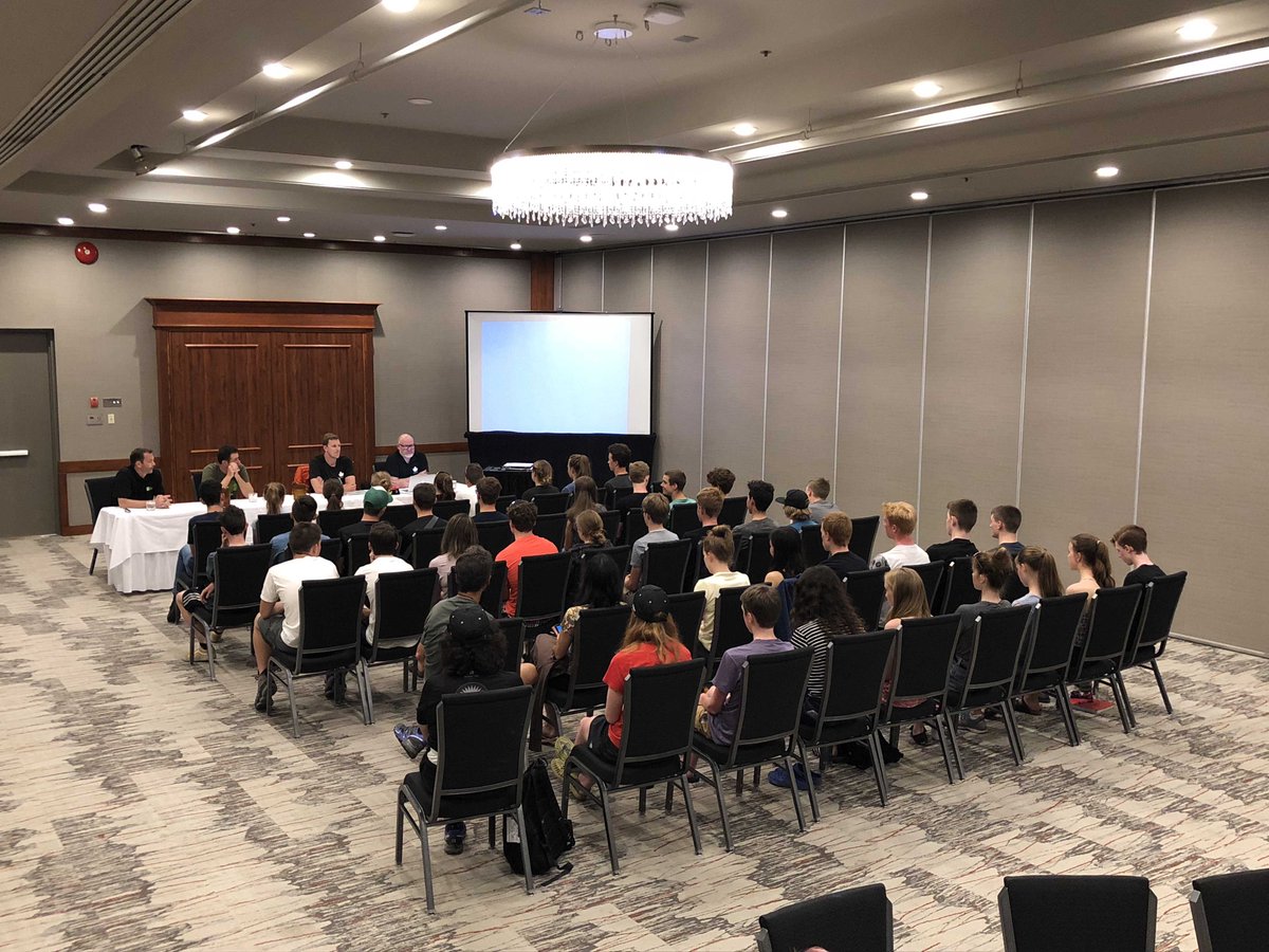 CyclingCanada's tweet photo. The @HaymanClassic brought together over 40 kids for our talent ID camp! So great to see young people excited about racing bikes!🙌 https://t.co/8iCDCnSYPI
