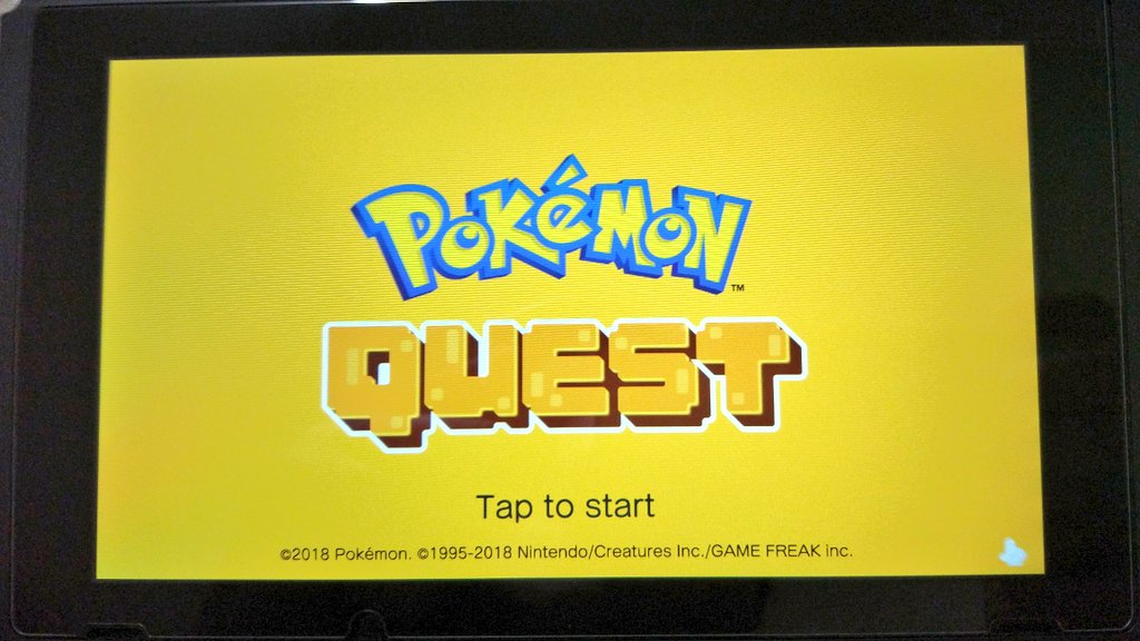 fourgeeks's tweet image. Já começamos a jogar #PokemonQuest no switch e em breve faremos review. Fiquem ligados.