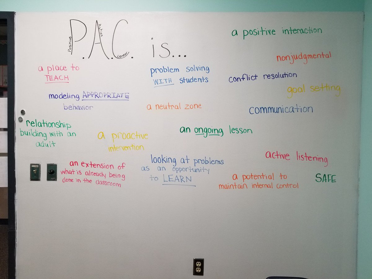 What is P.A.C? @OPS_WilsonFocus #OPSProud #FOCUSproud #positiveactioncenter