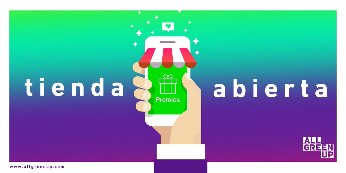 ¡Atención allGreeners! Te invitamos a que formes parte de nuestra comunidad de premios. Rellena el siguiente formulario y te enviaremos la info que necesitas para formar parte de ella:   
allgreenup.typeform.com/to/XXpmFj