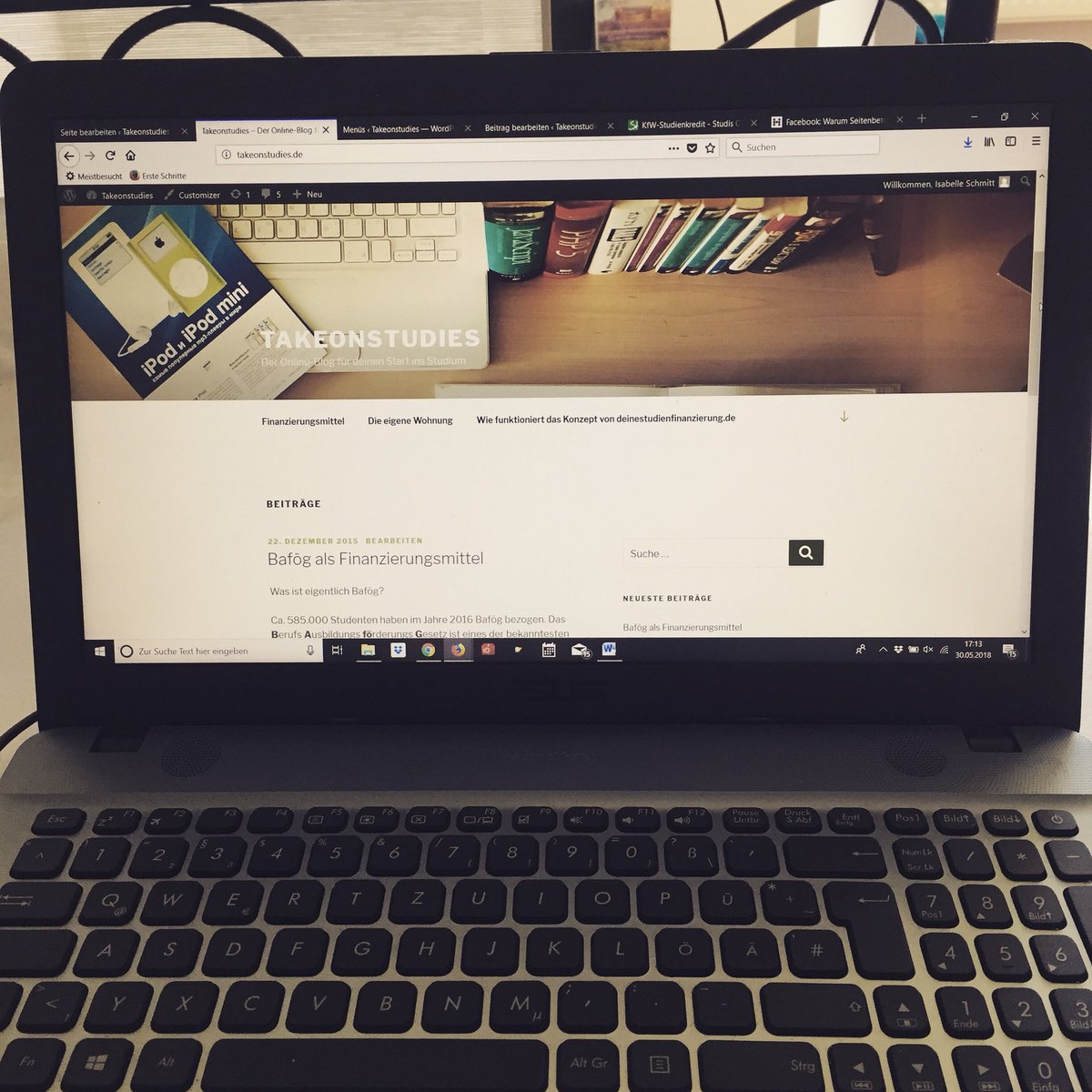 Jetzt ein neuer Artikel auf takeonstudies.de