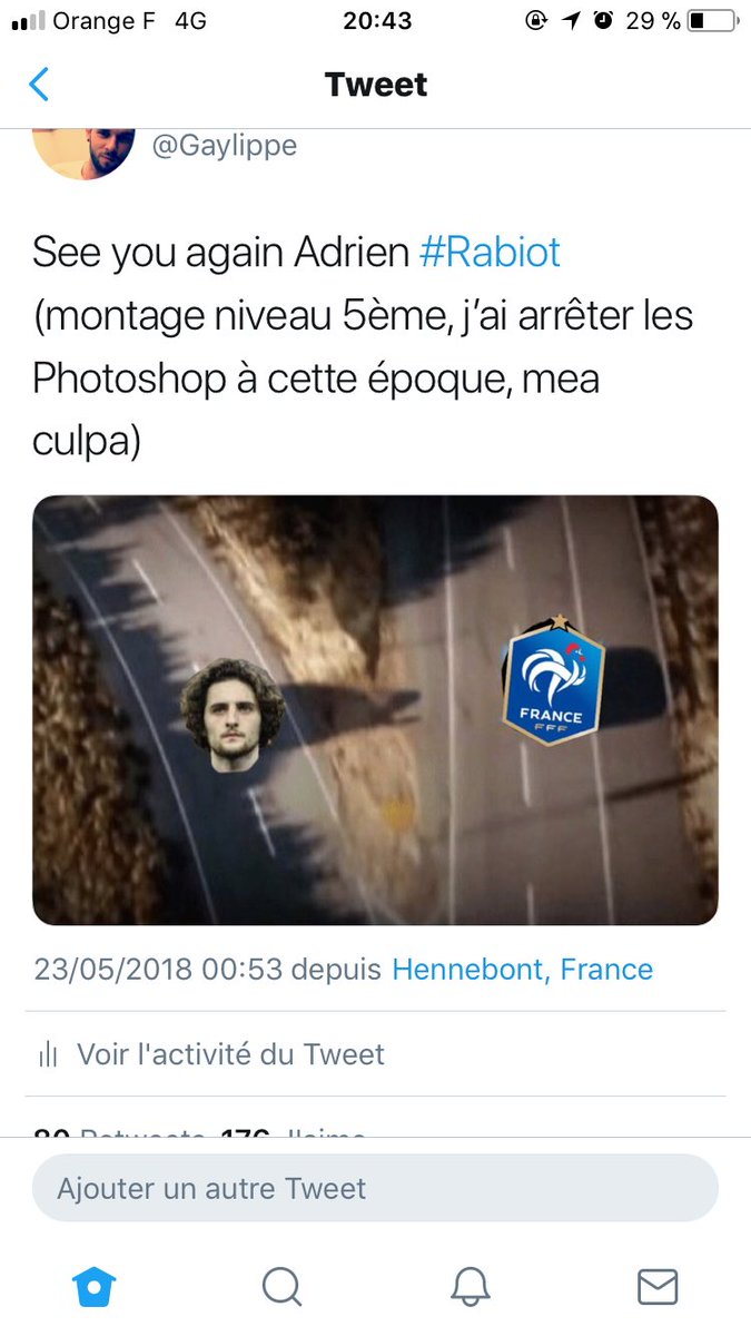 Gaylippe's tweet photo. Hey @MonPetitGazon, c’est quoi le délire? Tu commences par me piquer mon montage sans me le dire? Et après tu me pique ma copine c’est ça?! (Bon j’en ai pas mais pour le principe quoi..) 🤔 https://t.co/JhtyQQUBWh