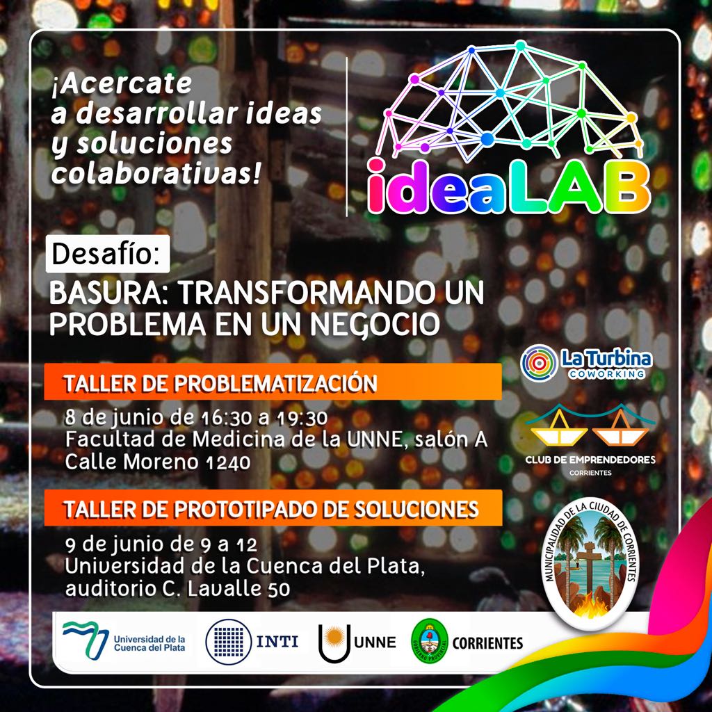 DesarrollarNEA's tweet photo. Te invitamos a participar de #ideaLAB un espacio donde vamos a desarrollar ideas y soluciones colaborativas con el desafío de convertir la gestión de residuos en un negocio rentable para la sociedad #EconomiaCircular #CircularDesign #DesignThinking
https://t.co/n3XXZciRnr https://t.co/kIGuXm7qcM