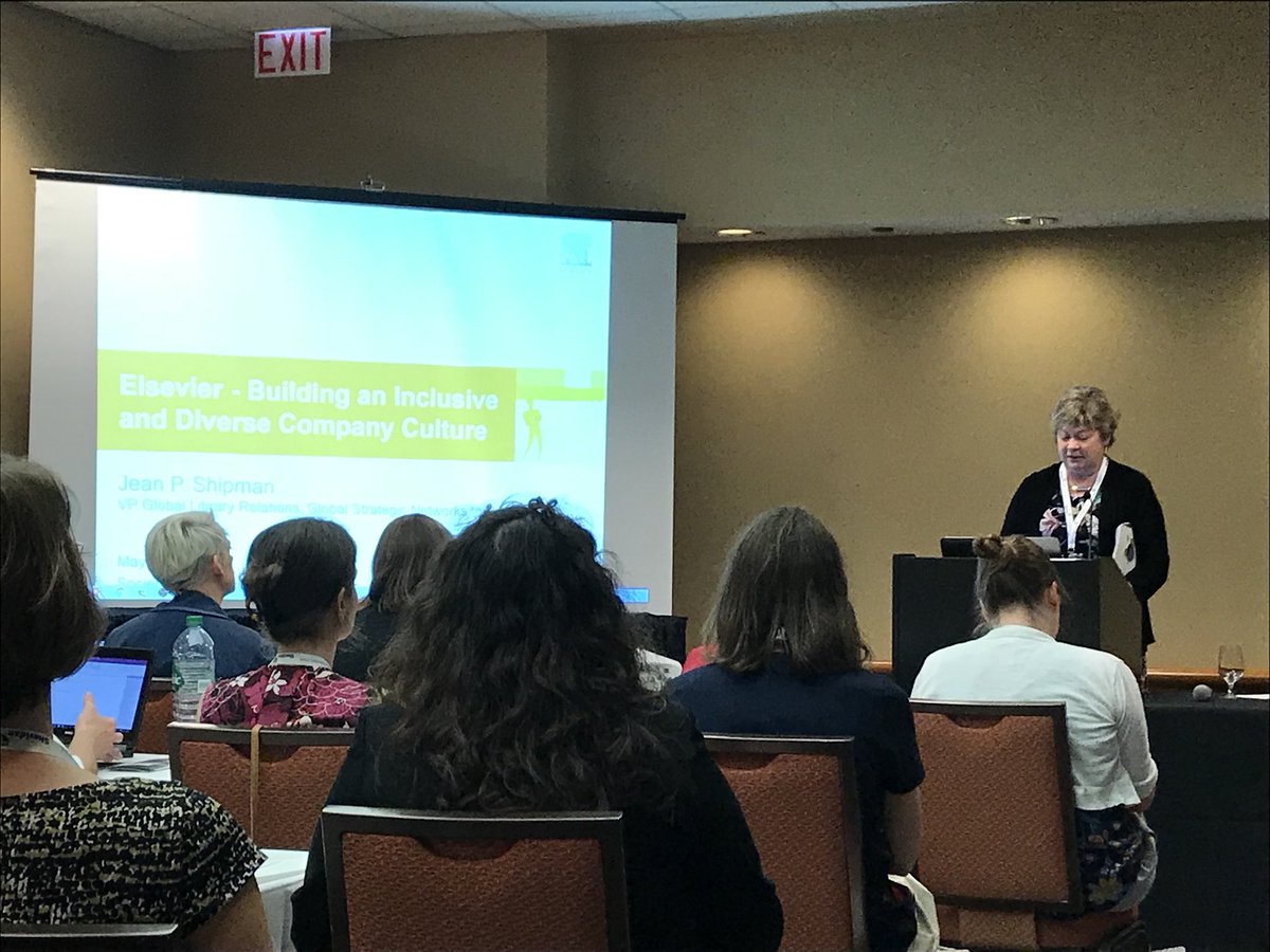 JLSchilling22's tweet image. Jean P. Shipman @JeanShipman speaking on Elsevier’s efforts to build inclusive and diverse company culture. #SSP2018 #SSPat40 @ElsevierConnect
