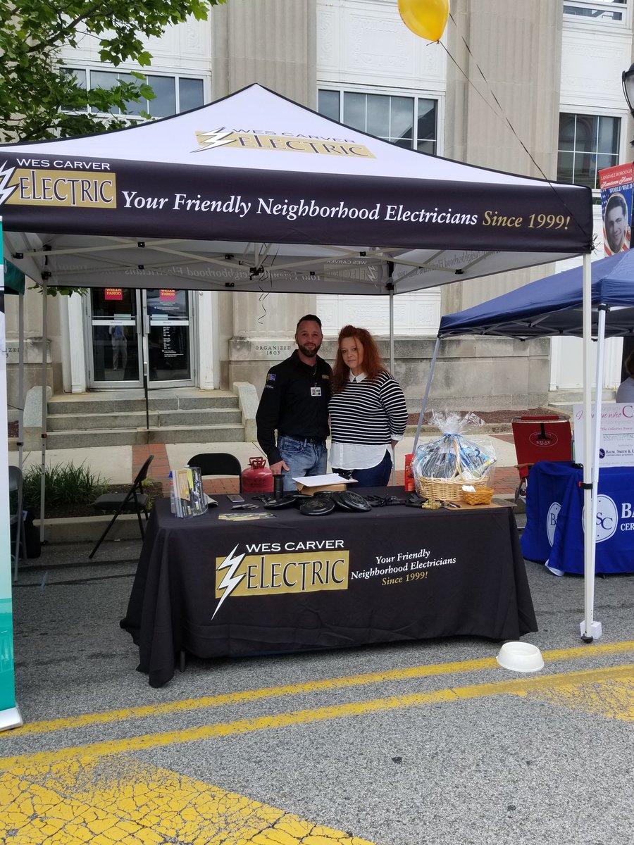 WesCarverElec's tweet photo. We are looking forward to seeing everyone at #LansdaleDay again this year! 

Come visit us on Main Street in Lansdale on June 2nd from 10 am to 4 pm. Stop by and say hello! #WesCarverElectric #LansdaleElectricians https://t.co/NZyDLhqH4T