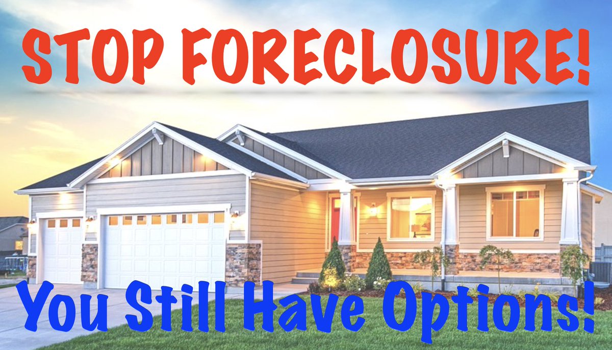 WhistleHomes's tweet photo. Facing #Foreclosure? What Options Do You Have? 
 If the homeowner wants to keep the property, then they must use this time to find a way to either #refinance or modify the loan. https://t.co/mW31pPwFG2 https://t.co/dODEzfDx3D