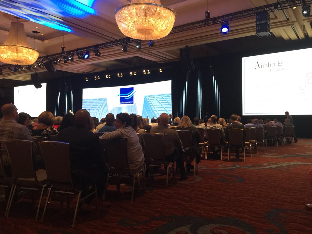 BillyFinnorn's tweet photo. Time to talk Revenue Strategy at #Aimbridge 2.0 Conference. Always a pleasure to hear Cindy Estis Green of @kalibrilabs speak. https://t.co/ASgJoDrFpt