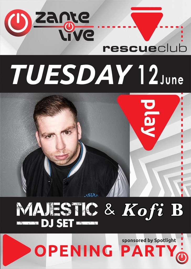 It's the start of the Summer with @KissFMUK 
<a href="/MajesticOnline/">MAJESTIC</a> playing the opening party of <a href="/zantelive/">Zante Live™</a>
  
Tickets on sale now from your reps, <a href="/Spotlightzante/">Spotlightzante™</a> <a href="/rescueclubzante/">Rescue Club Zante</a> <a href="/Club1830Zante/">Club 18-30 Zante</a> <a href="/TUIUK/">tuiuk</a> 
#tuesdaysjustgotbetter #zantelive #zante #summer2018