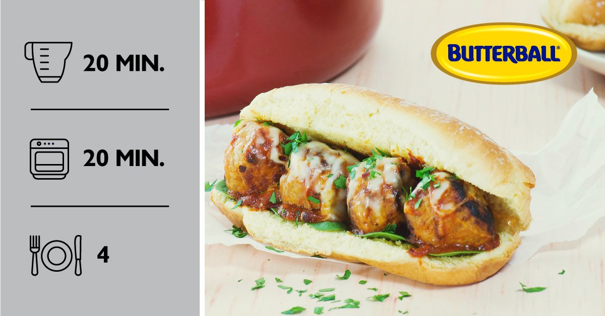 Butterball_CA's tweet photo. Add some pizzazz to your pizza. Try these Quick Pizza Meatballs tonight.

Get the recipe here: https://t.co/FDsRASYyKq

#ThanksButterball https://t.co/43X6jWEaXO