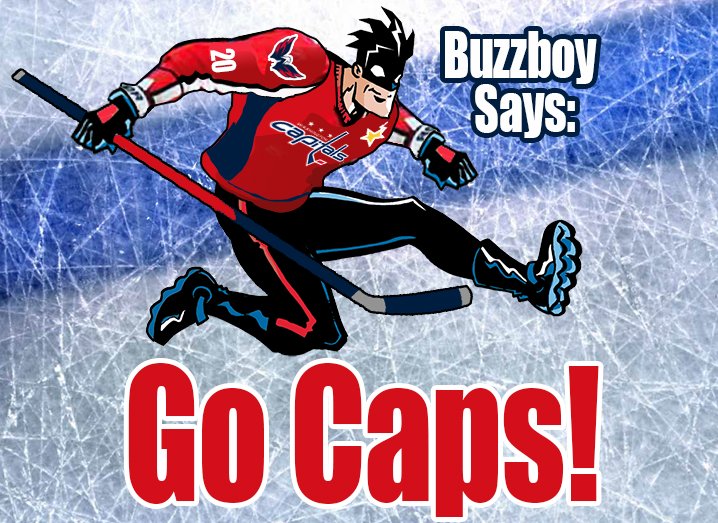 johnbgallagher's tweet photo. Even Super Heroes like Buzzboy are rooting for the @Capitals ! #ALLCAPS #buzzboy #kidscomics #StanleyCup https://t.co/F9pVvI7RBE