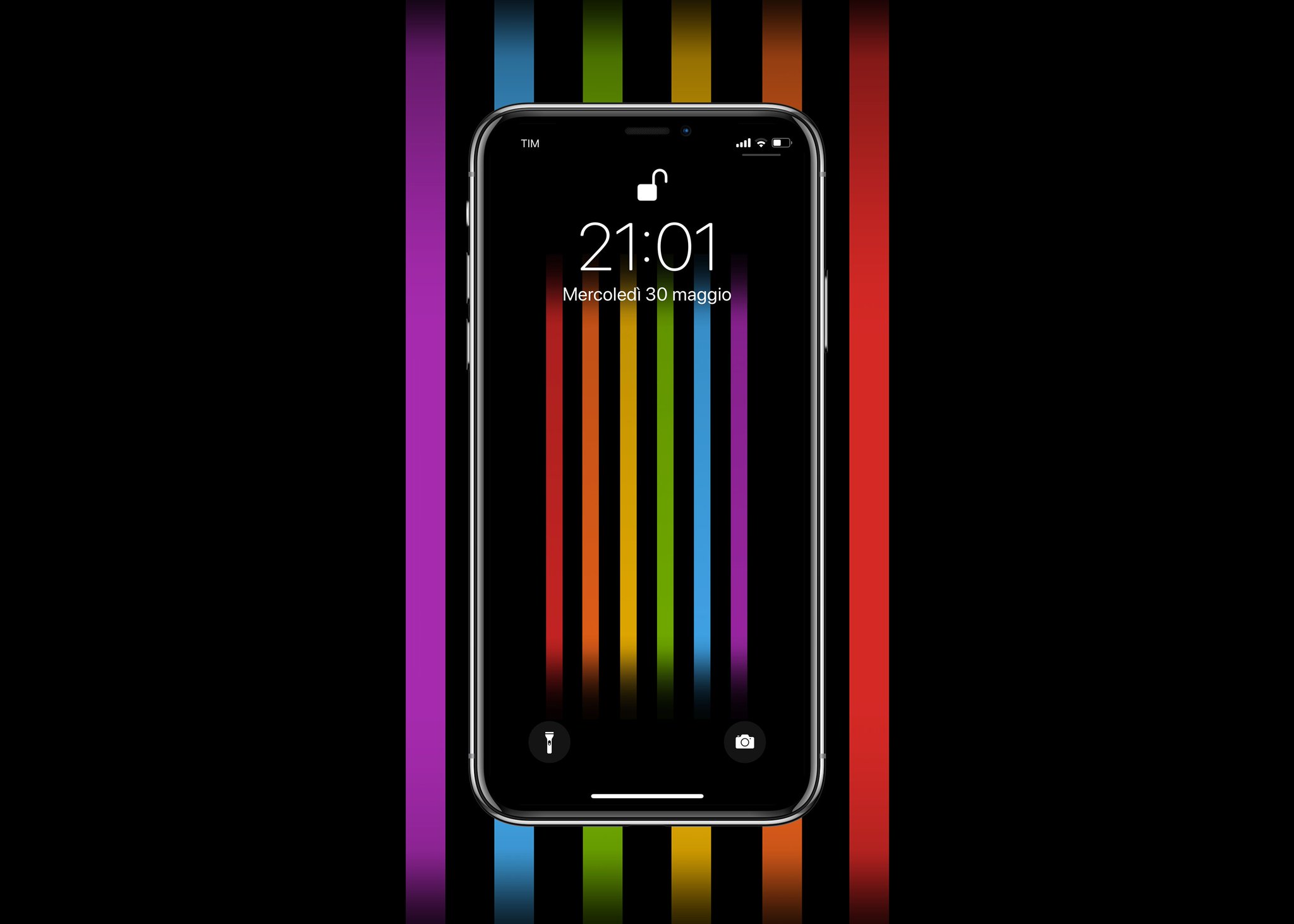 Watch Face Pride #wallpaper for #iPhoneX and All #iPhone devices iPhone X h...