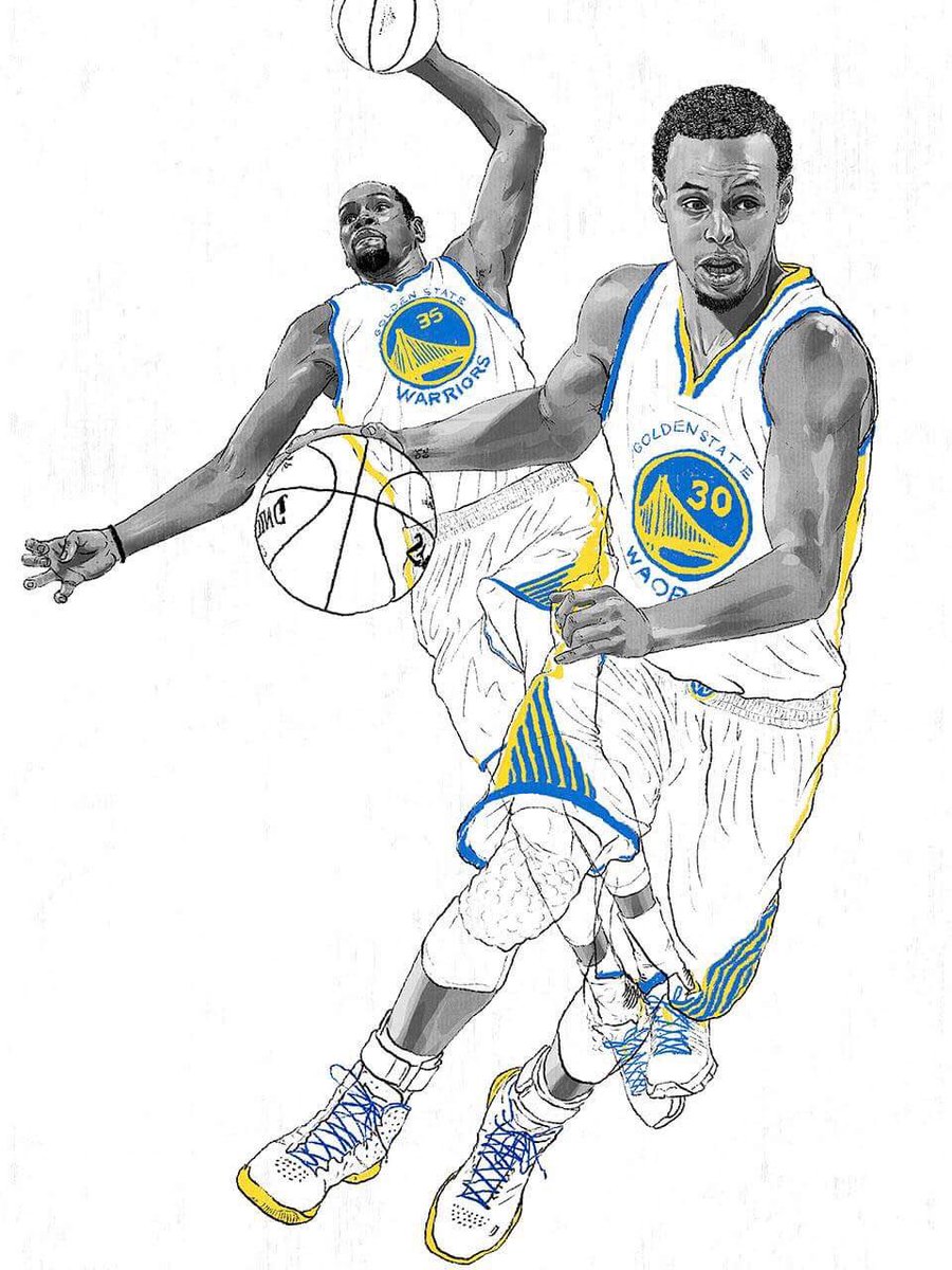 Yu Ming Huang 黃昱銘 One Day Left Warriors Vs Cavs Game 1 Tomorrow At 9pm Tbt Illustration In 16 17 Season Warriors Kd Kevindurant Goldenstate Nba Stephcurry Basketball Artdirection Design Branding Advertising