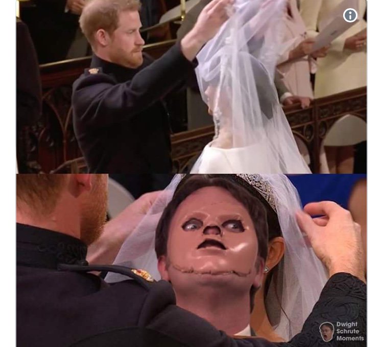 ellenw24's tweet photo. This is too good #royalwedding https://t.co/QCcmZZF894