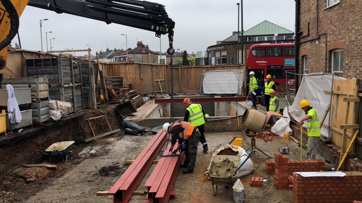 BarzelSteel's tweet photo. Another day gone, Another happy client, steels delivered and erected at a building site in East Barnet.
Find out more or get a quote today by visiting https://t.co/ZQqpXt3HWs
#Barzel #steel #structuralsteel #steelerector #steelsupply #steelconstruction #steelworks #londonsteel https://t.co/cutw0ftX0n