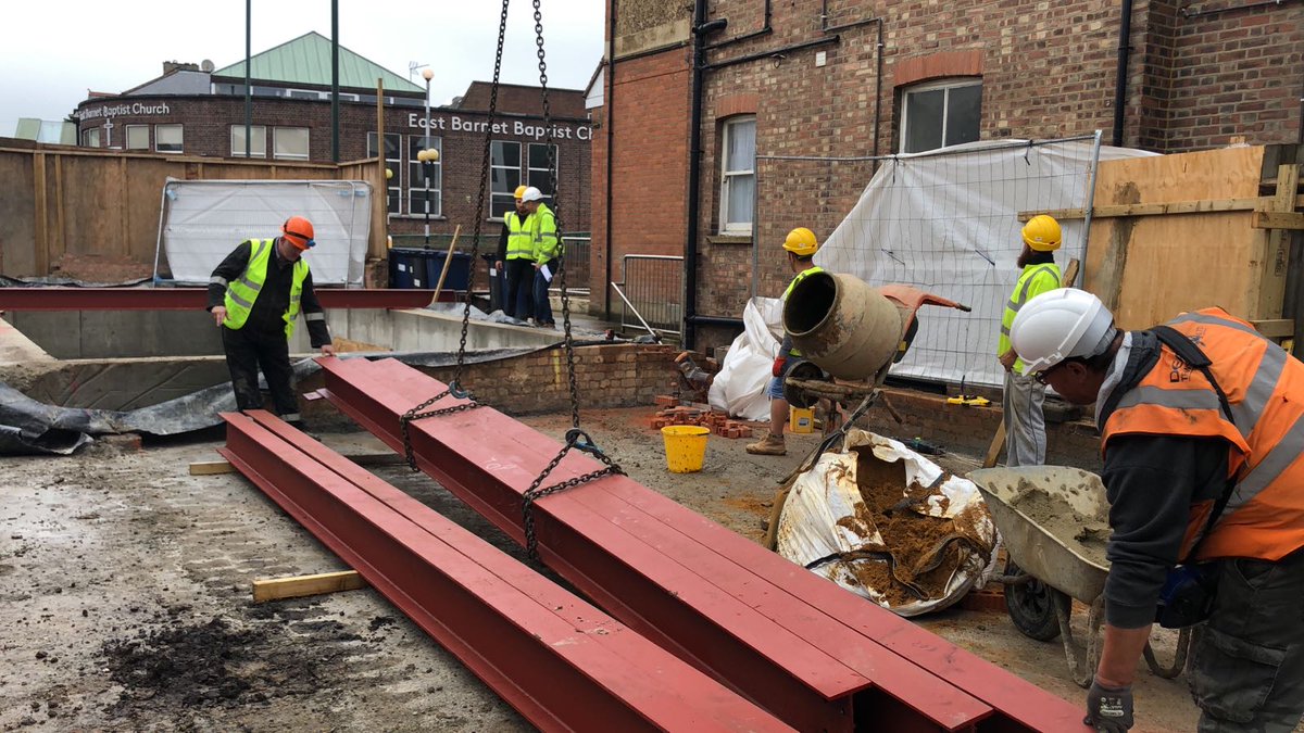 BarzelSteel's tweet photo. Another day gone, Another happy client, steels delivered and erected at a building site in East Barnet.
Find out more or get a quote today by visiting https://t.co/ZQqpXt3HWs
#Barzel #steel #structuralsteel #steelerector #steelsupply #steelconstruction #steelworks #londonsteel https://t.co/cutw0ftX0n