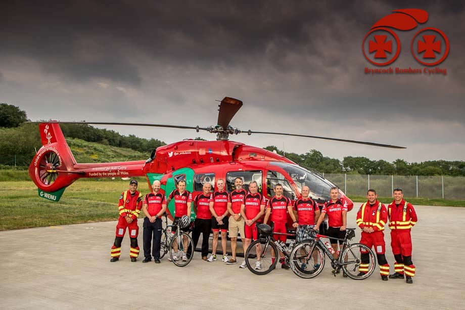 BryncochBombers's tweet photo. On 30th June we’ll be cycling 150 miles from Neath to the other side of the Severn Bridge and back in aid of @air_ambulance #OneFifty2Severn #cycling https://t.co/6GV5manBnF