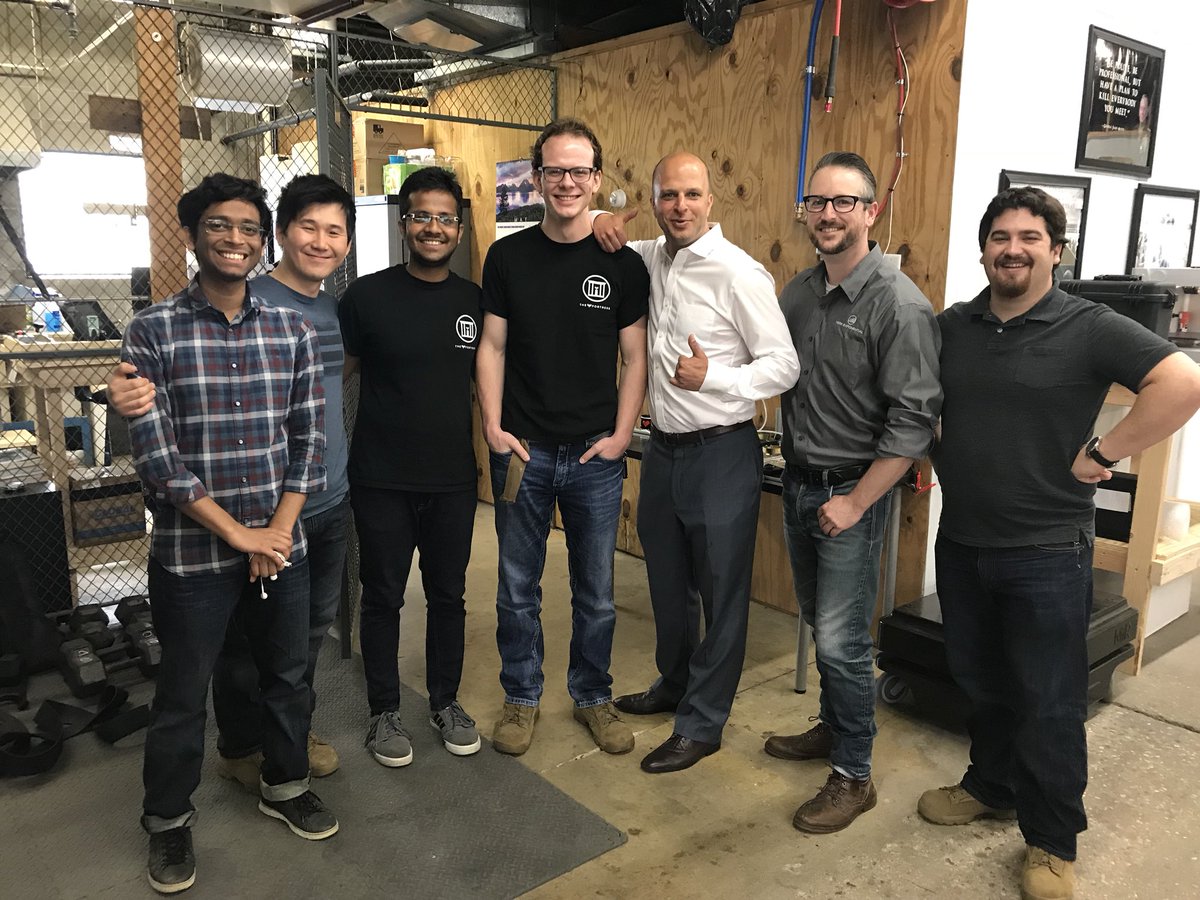 Touring <a href="/yorkexponential/">York Exponential</a> today learning how <a href="/YCPHacks/">YCPHacks</a> alum Nick is making his mark. Kudos to <a href="/3TCRobotics/">John McElligott</a> for blazing this path and providing opportunities for our students! #YCPworks #innovate