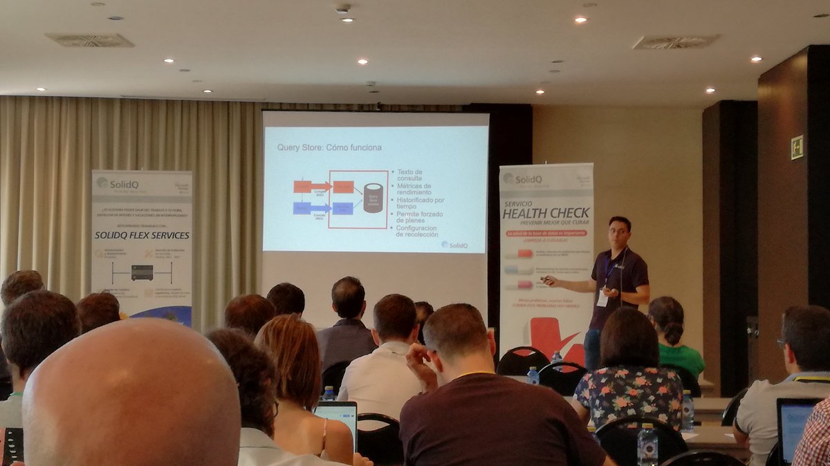 smorenoSQL's tweet image. Funcionamiento y configuración de #QueryStore de #SQLServer pero...
Que es #QueryAnalytics ?? 😏😏
@enriquecatala nos lo cuenta en #SQSummit2018