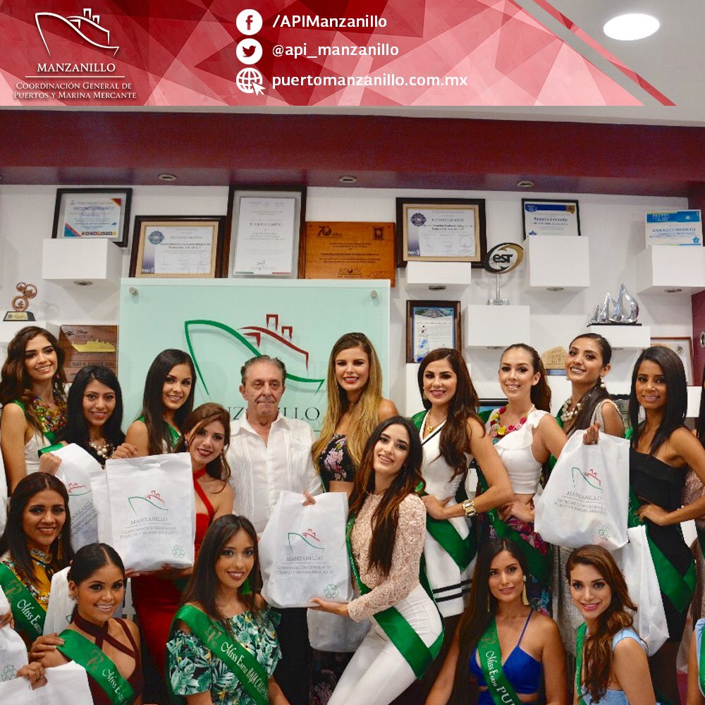 ASIPONA_Man's tweet photo. Tuvimos como visita en el Puerto de Manzanillo a las 32 participantes de Miss Earth.
¡#APIMAN les desea gran éxito! https://t.co/zyk6LlEhwK