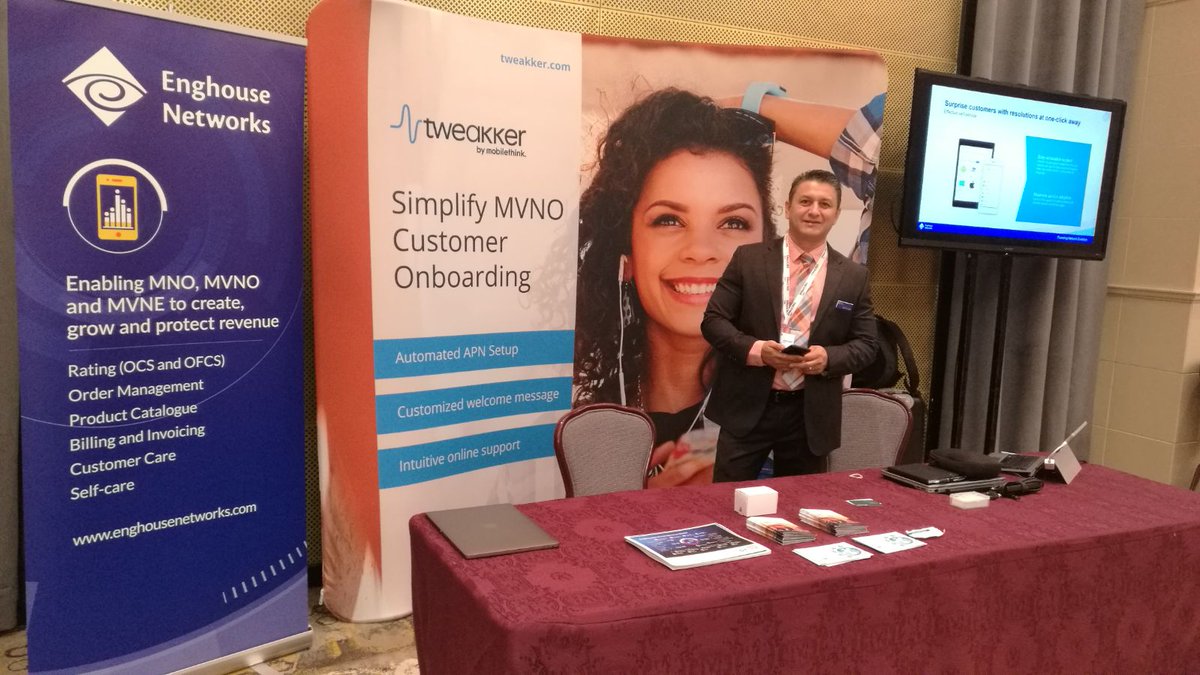 Live from #MVNOsLatam: Visit Booth #9 to discover the right solutions to #succeed in the #market with our #MVNO #experts.
Not at the show? Download our region series eBook to discover more insights into the #LatAm MVNO market: bit.ly/2IM1LiR
#telecom <a href="/MVNOsSeries/">MVNOs Series</a>