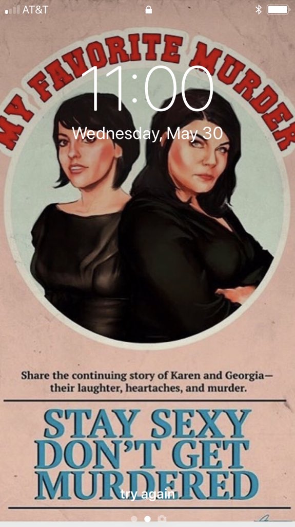 sealyons16's tweet photo. @KarenKilgariff  @GHardstark @MyFavMurder I hope you have seen this amazing drawing of you both. I don’t know who the artist is I found it on Pinterest #murderino #ssdgm #bitchinfanart https://t.co/bIo0dLXo3w