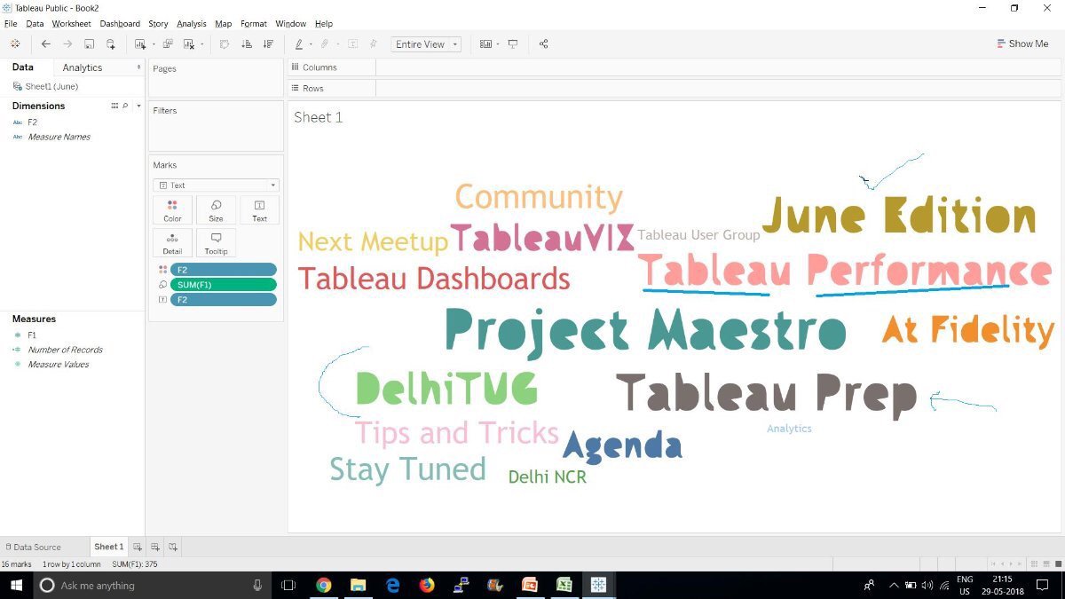 DelhiTUG's tweet photo. Next meetup on @tableau 2018 at #Fidelity #delhitug #ProjectMaestro https://t.co/t6WPhVcaJ2
