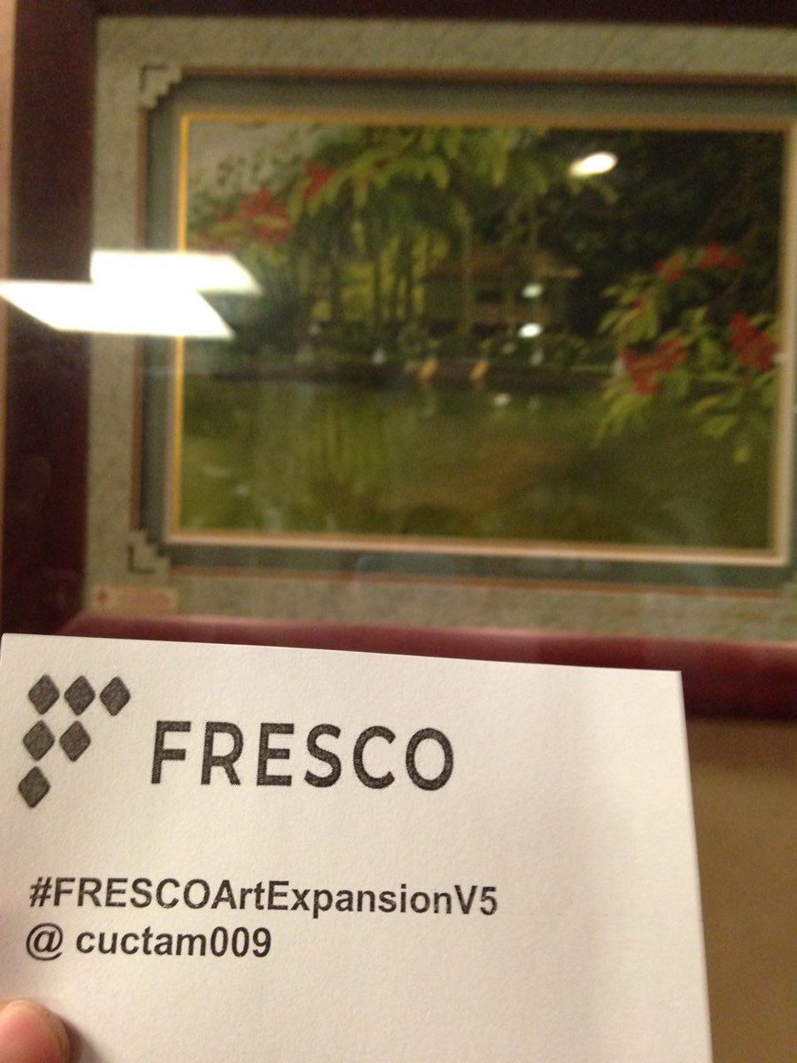 cuctam009's tweet photo. #FRESCOArtExpansionV5 https://t.co/3wwkHQPmpX