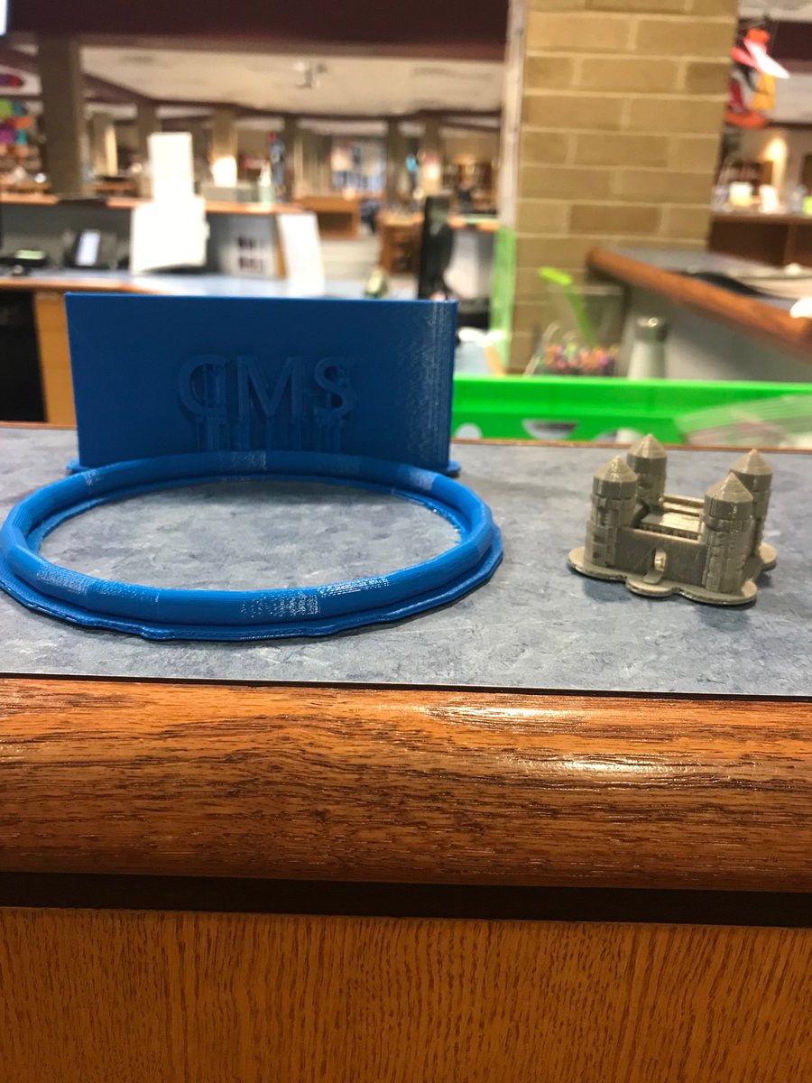 loudlibrarian_'s tweet image. As I packed up the 3D printers for summer cleaning, I realized that students @CarmelMiddleSch printed almost 300 (270, to be exact) 3D items this year. Their creativity and determination to learn a new skill never ceases to amaze me! #3Dprinting #librarieslead