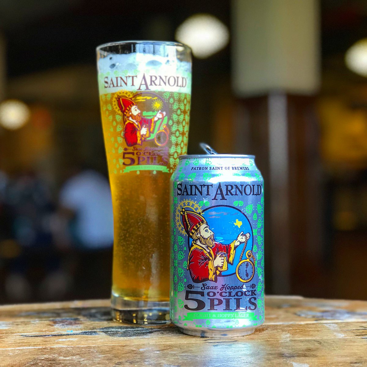 SaintArnold's tweet photo. Seems Paste Magazine has named 5 O’Clock Pils as one of the top Pilsners in America. Perhaps we’ll have one right now to celebrate because #ItsAlwaysTime.
https://t.co/IaDC24ieo5 https://t.co/fJj6pLIBdd