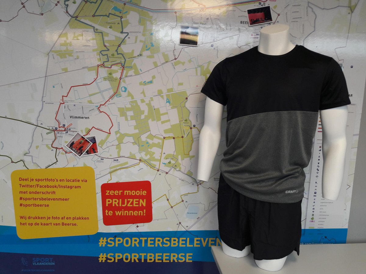 SportBeerse's tweet photo. #Win een loopoutfit van @CraftBenelux ter waarde van 350 euro!
Deel je sportfoto's en locatie (in Beerse) met #sportbeerse #sportersbelevenmeer via twitter, facebook of instagram! De #tofste #fotos worden #beloond! https://t.co/V1NL2W51Nq