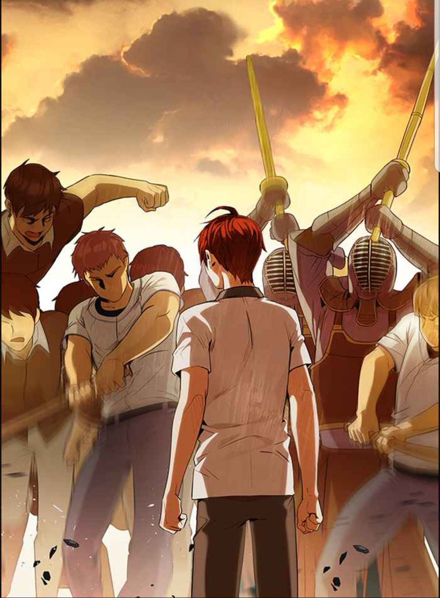 Emperor_Libiano's tweet image. When you&apos;re the main character and everyone wants to fight you. #ProtagonistProblems 👌 

#Dice 🎲
#webtoon 
#webcomics