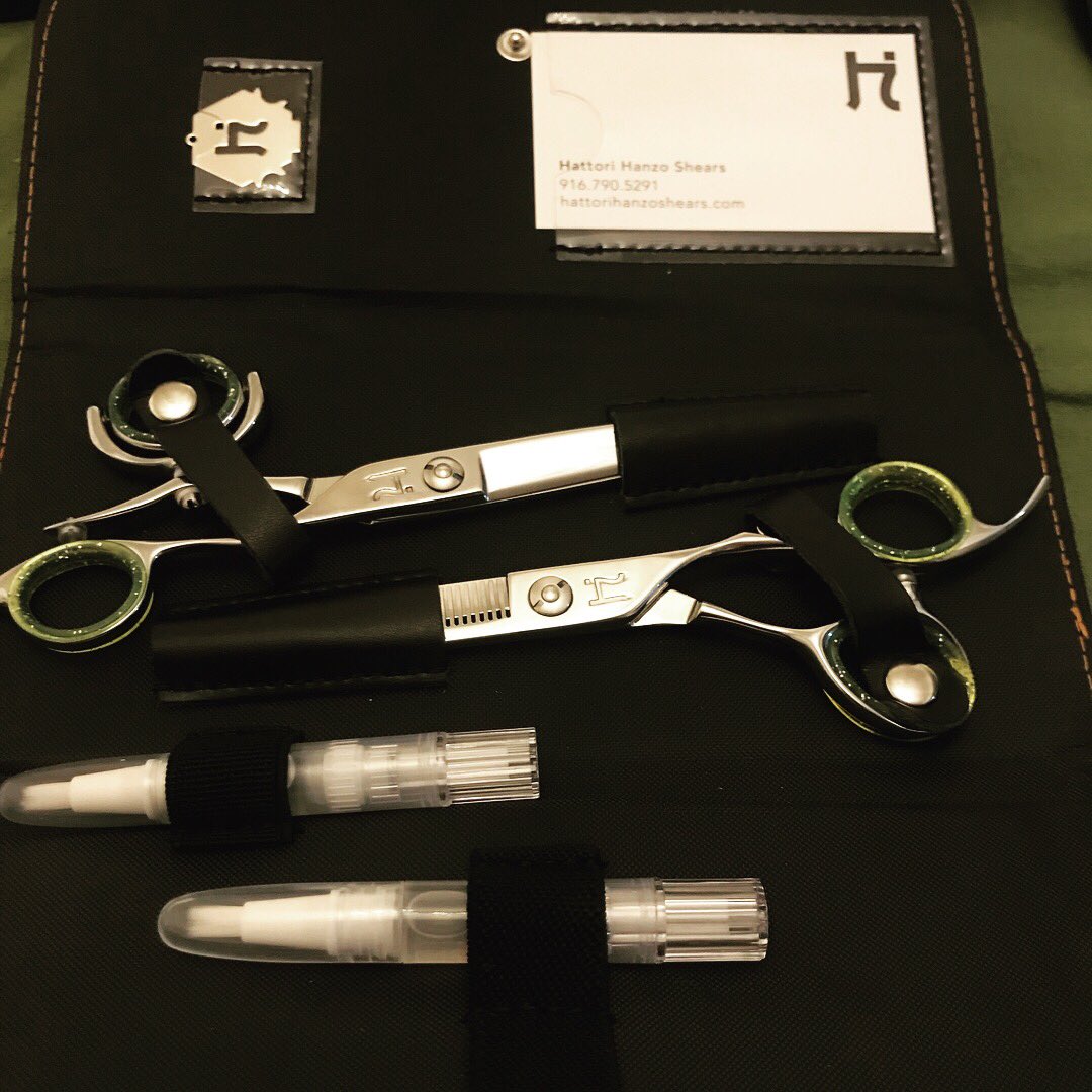 S_Luna_NR's tweet image. New shears!! 🤩😍 
#hanzonation #hattorihanzo #newshears @HanzoNation