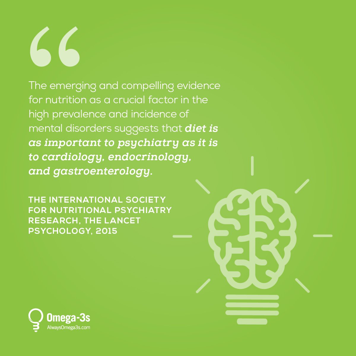 AlwaysOmega3s's tweet image. Did you know that your diet can affect brain health, just as it does heart health? A diet rich in omega-3s, found in fatty fish, plays a key role in both. #MentalHealthAwarenessMonth #omega3s #fishoil #MentalHealth #HeartHealth #AlwaysOmega3s