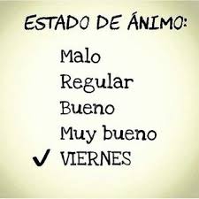 eFyS_'s tweet photo. ¡Que nos vamos de viernes! Que paséis un buen fin de semana. https://t.co/CNINK9EGI3
