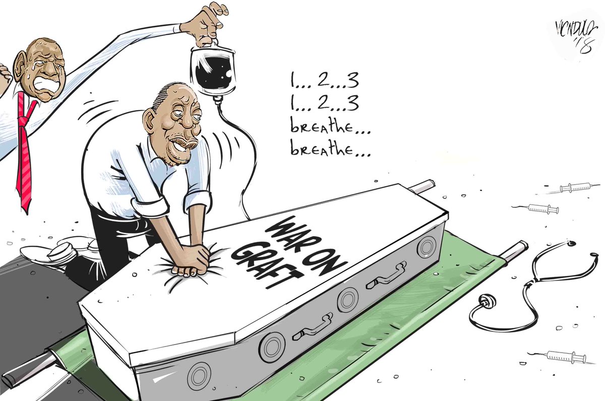 EDITORIAL CARTOON: “Blind belief in authority is the greatest enemy of truth.”   ― Albert Einstein #NYSscandal  via <a href="/ndula_victor/">VICTOR NDULA</a>