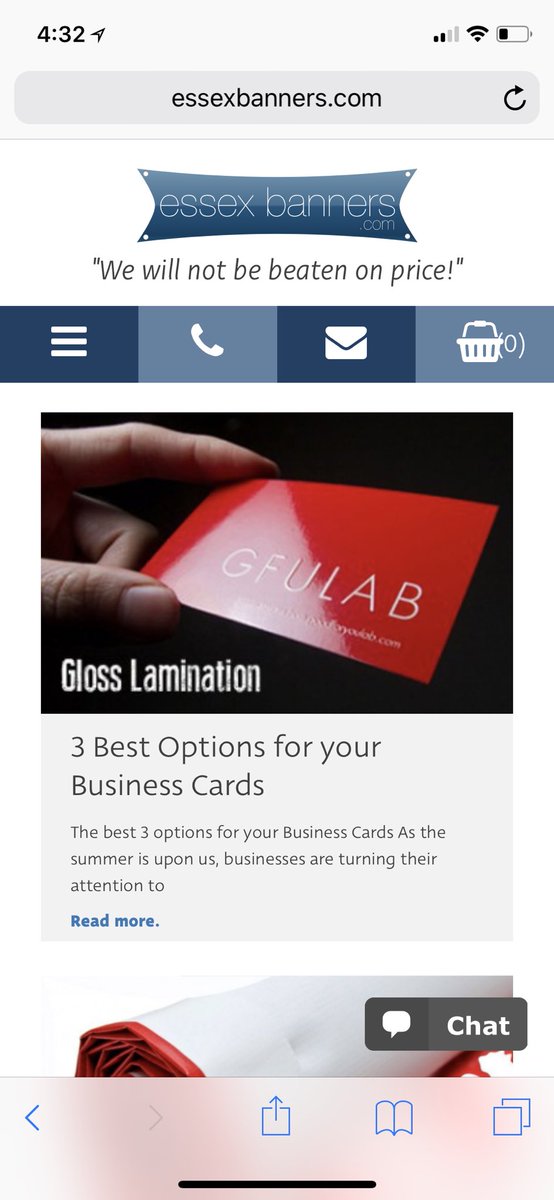 MrEssexBanners's tweet photo. Our new blog is up. Explaining our top 3 different types of business card options.... 👌🏻
.
.
#businesscards #blogger #printing #printblog #bloggerlife #ontheblog #essexbloggers #essexprint #print #design #uvspot #gloss #lamination #diecut https://t.co/AY7Ml4gFao